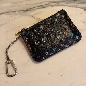 Murikami Louis Vuitton Pochette cles.   🌟Authentic 🌟 multicolore